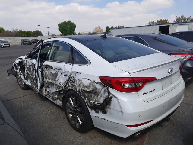 Photo 2 VIN: 5NPE34AF0GH280541 - HYUNDAI SONATA SPO 