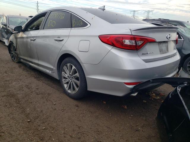 Photo 2 VIN: 5NPE34AF0GH284038 - HYUNDAI SONATA SPO 