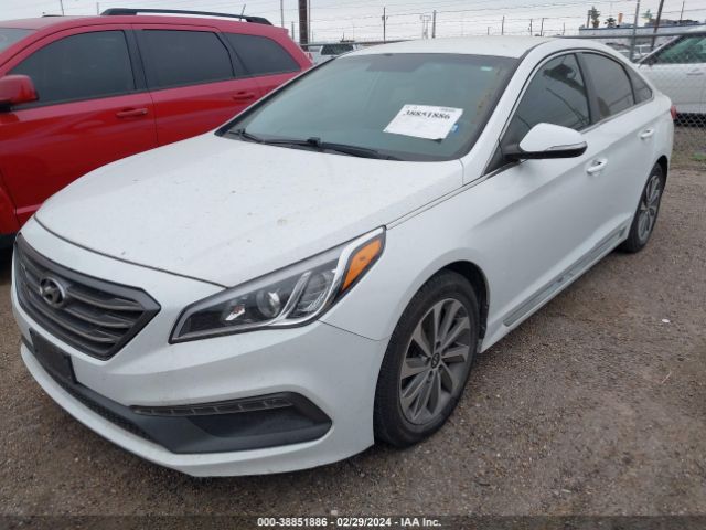 Photo 1 VIN: 5NPE34AF0GH291149 - HYUNDAI SONATA 