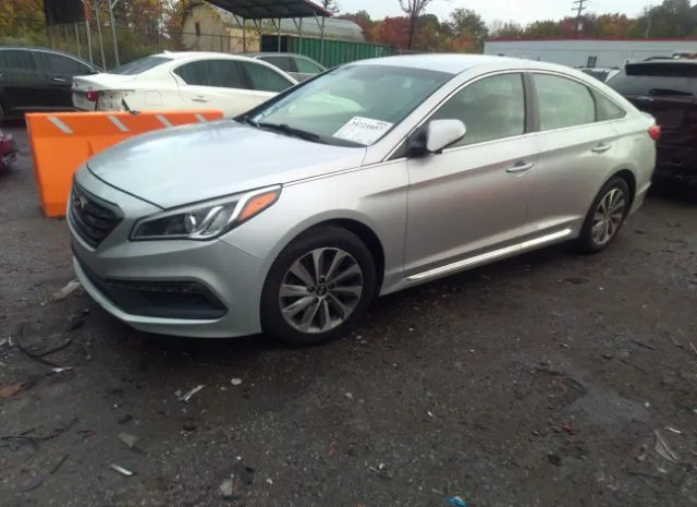 Photo 1 VIN: 5NPE34AF0GH296805 - HYUNDAI SONATA 