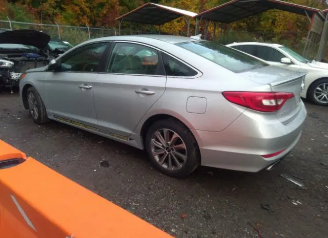 Photo 2 VIN: 5NPE34AF0GH296805 - HYUNDAI SONATA 