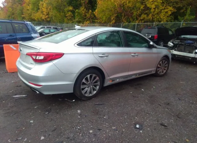 Photo 3 VIN: 5NPE34AF0GH296805 - HYUNDAI SONATA 