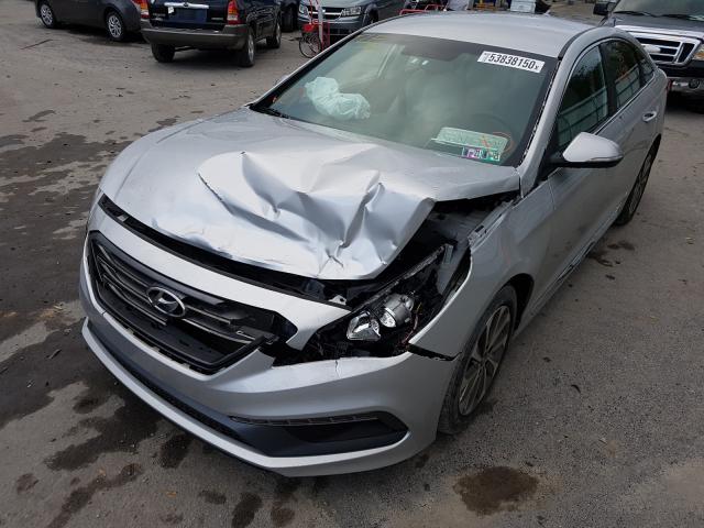 Photo 1 VIN: 5NPE34AF0GH307141 - HYUNDAI SONATA SPO 