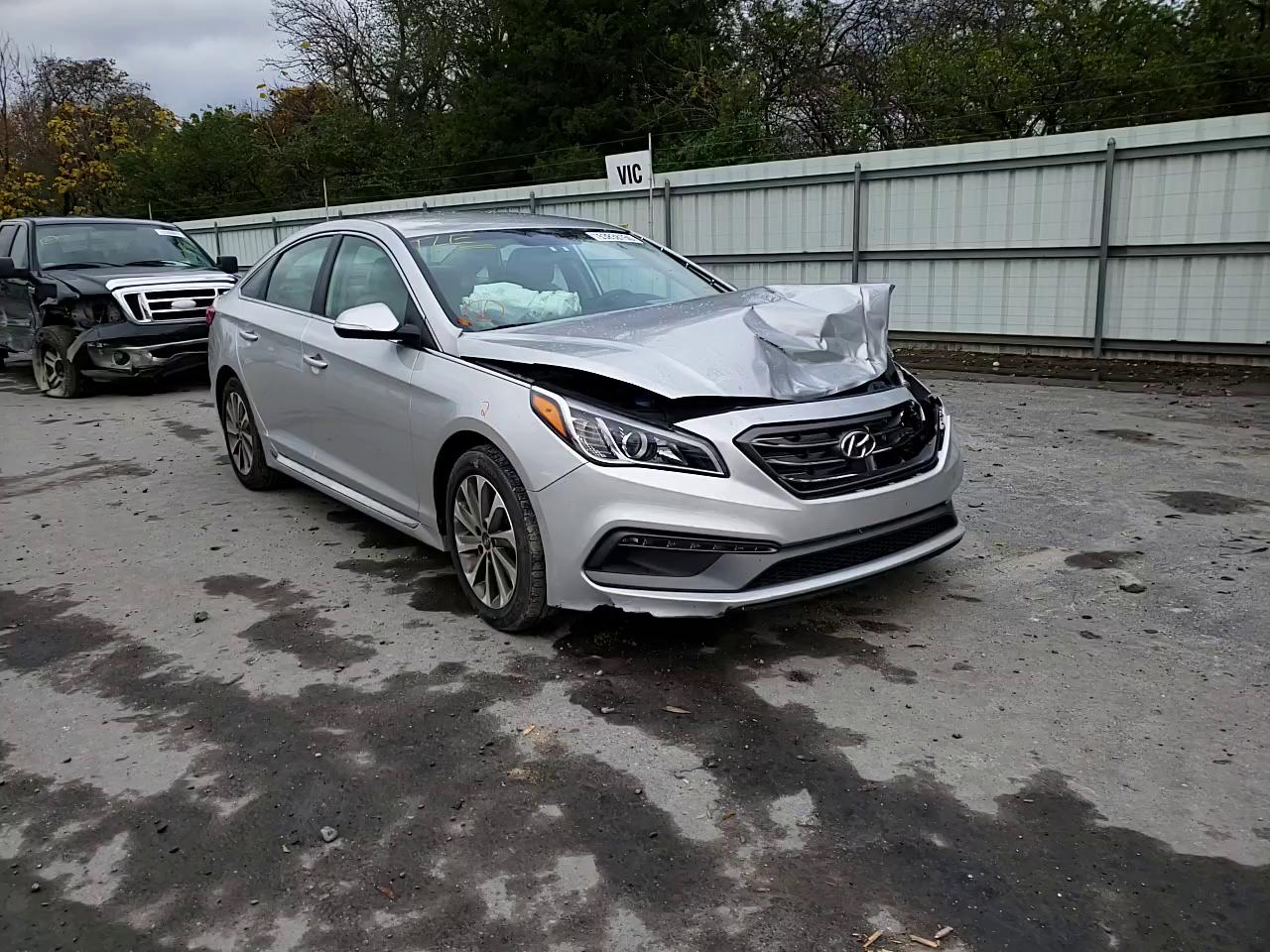 Photo 10 VIN: 5NPE34AF0GH307141 - HYUNDAI SONATA SPO 