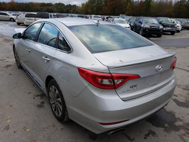 Photo 2 VIN: 5NPE34AF0GH307141 - HYUNDAI SONATA SPO 