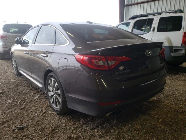 Photo 2 VIN: 5NPE34AF0GH336235 - HYUNDAI SONATA SPO 