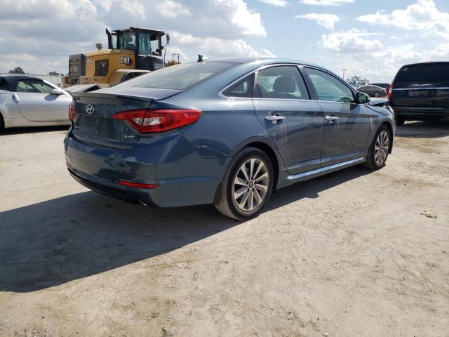 Photo 3 VIN: 5NPE34AF0GH349311 - HYUNDAI SONATA SPO 