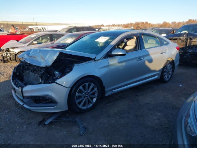 Photo 1 VIN: 5NPE34AF0GH350331 - HYUNDAI SONATA 