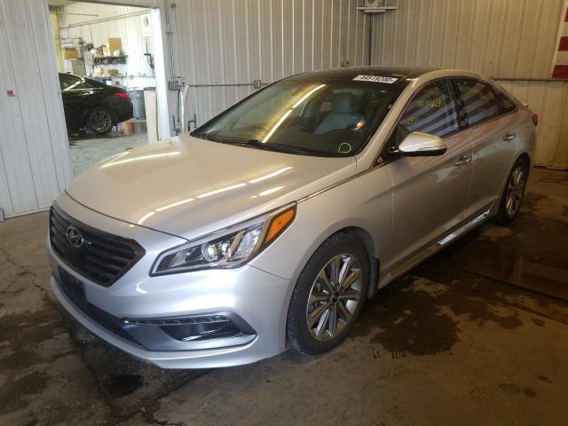 Photo 1 VIN: 5NPE34AF0GH355092 - HYUNDAI SONATA SPO 