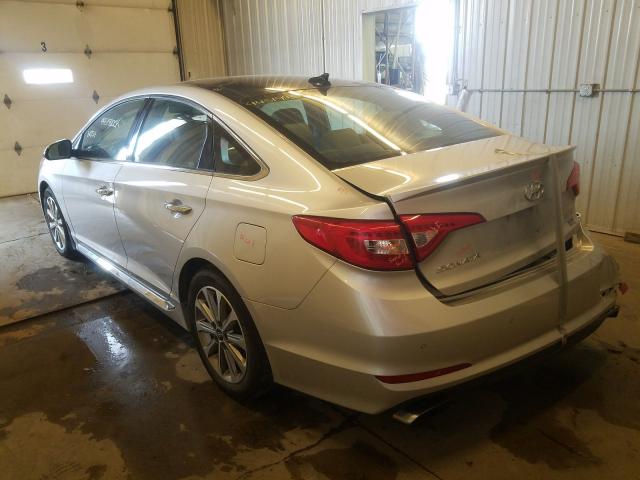 Photo 2 VIN: 5NPE34AF0GH355092 - HYUNDAI SONATA SPO 