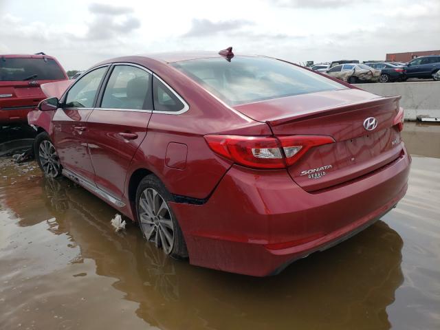 Photo 2 VIN: 5NPE34AF0GH355965 - HYUNDAI SONATA SPO 