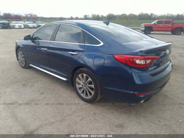 Photo 2 VIN: 5NPE34AF0GH361345 - HYUNDAI SONATA 