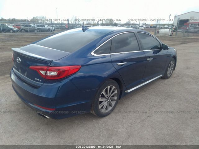 Photo 3 VIN: 5NPE34AF0GH361345 - HYUNDAI SONATA 