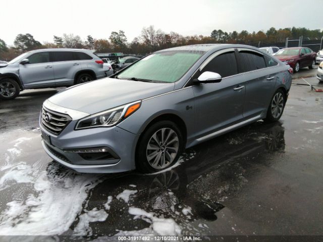 Photo 1 VIN: 5NPE34AF0GH369106 - HYUNDAI SONATA 