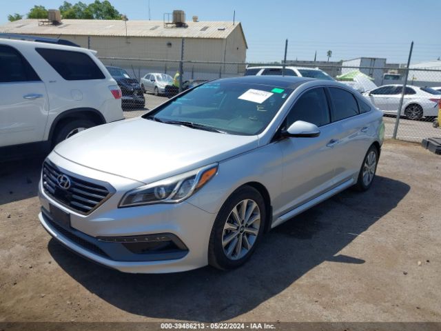 Photo 1 VIN: 5NPE34AF0GH379117 - HYUNDAI SONATA 