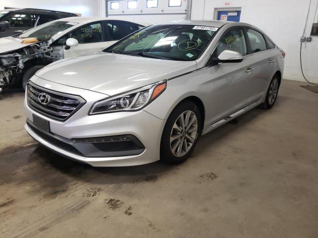 Photo 1 VIN: 5NPE34AF0GH383393 - HYUNDAI SONATA 