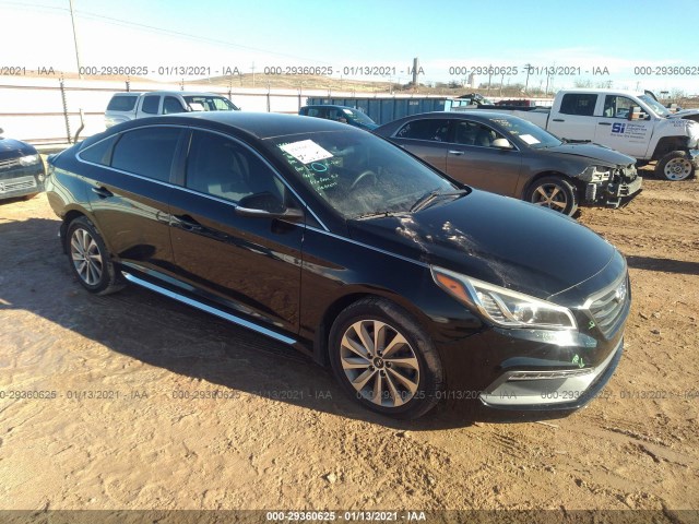 Photo 0 VIN: 5NPE34AF0GH390263 - HYUNDAI SONATA 