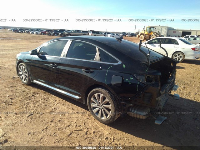 Photo 2 VIN: 5NPE34AF0GH390263 - HYUNDAI SONATA 