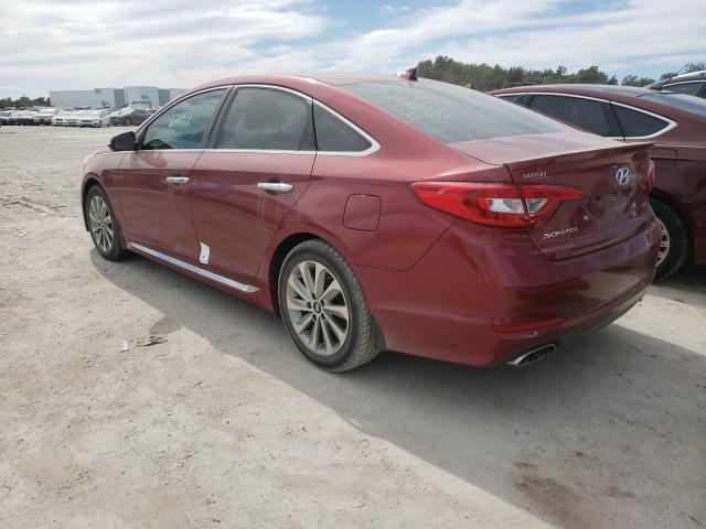 Photo 2 VIN: 5NPE34AF0GH390523 - HYUNDAI SONATA SPO 