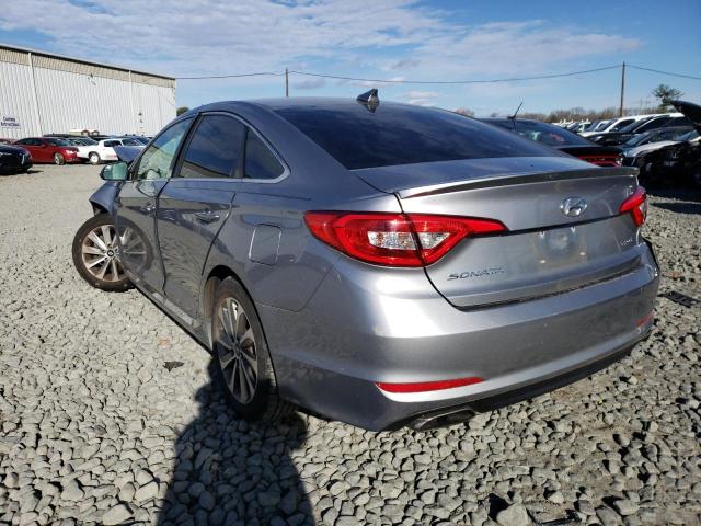 Photo 2 VIN: 5NPE34AF0GH391347 - HYUNDAI SONATA SPO 