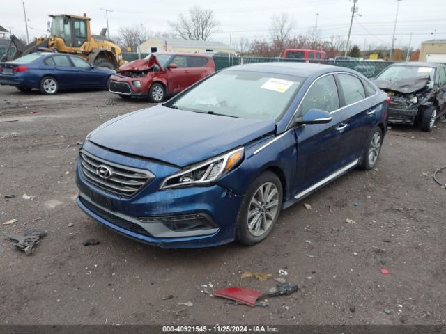 Photo 1 VIN: 5NPE34AF0GH391607 - HYUNDAI SONATA 