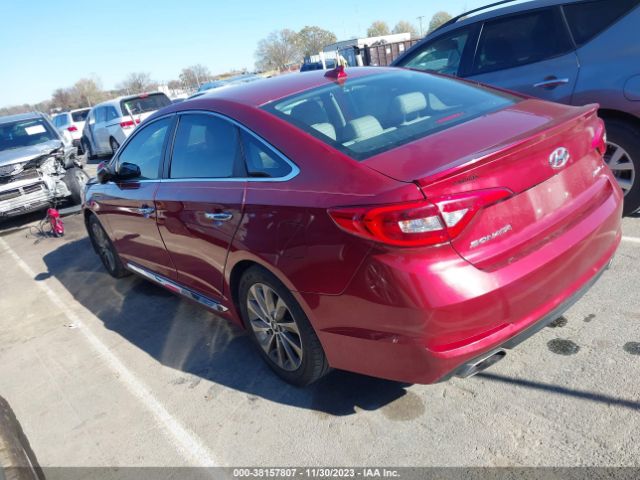 Photo 2 VIN: 5NPE34AF0GH392093 - HYUNDAI SONATA 