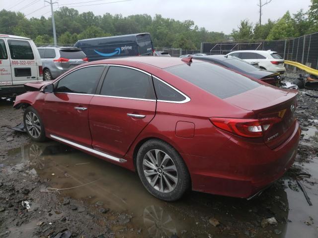 Photo 1 VIN: 5NPE34AF0GH395818 - HYUNDAI SONATA SPO 