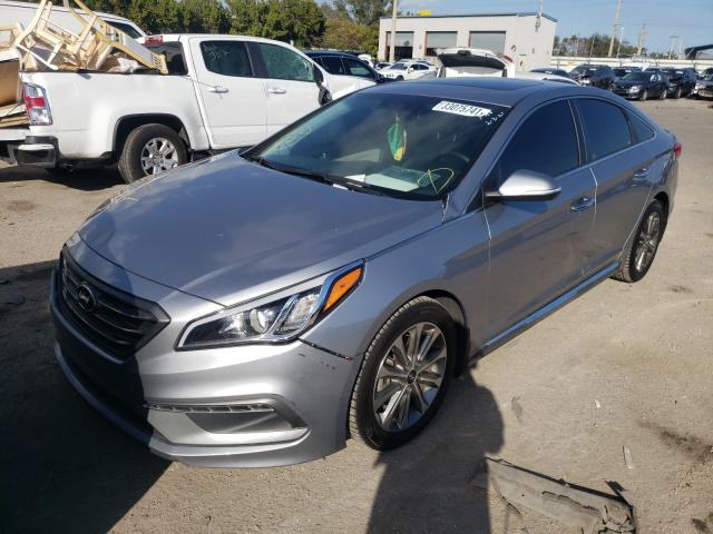 Photo 1 VIN: 5NPE34AF0GH413265 - HYUNDAI SONATA 