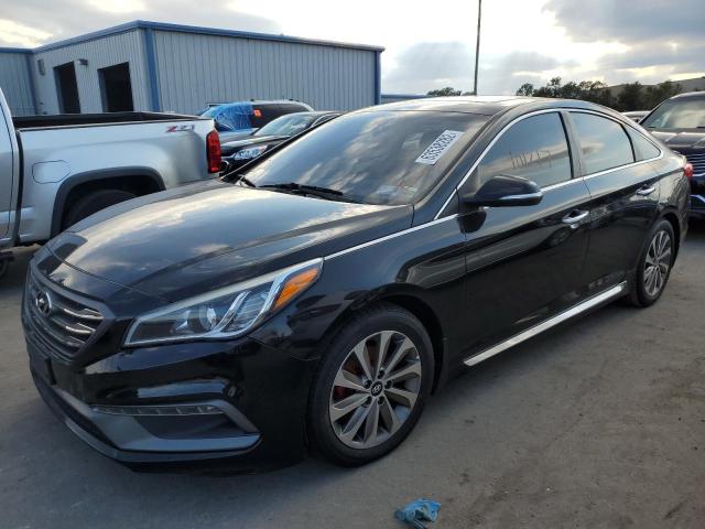 Photo 1 VIN: 5NPE34AF0GH421737 - HYUNDAI SONATA SPO 