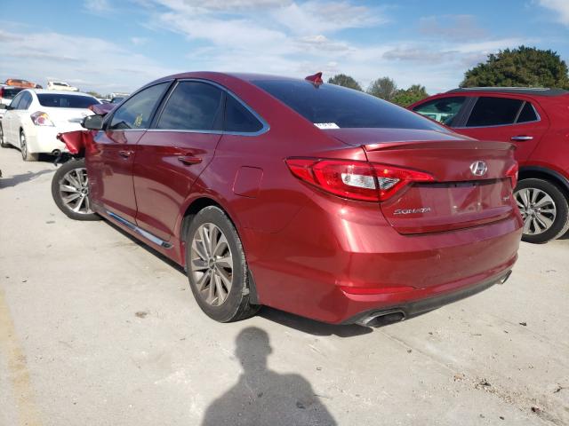 Photo 2 VIN: 5NPE34AF0GH422239 - HYUNDAI SONATA SPO 