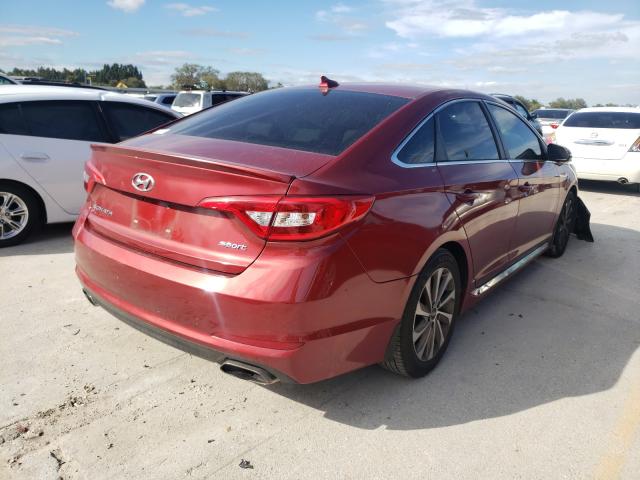 Photo 3 VIN: 5NPE34AF0GH422239 - HYUNDAI SONATA SPO 