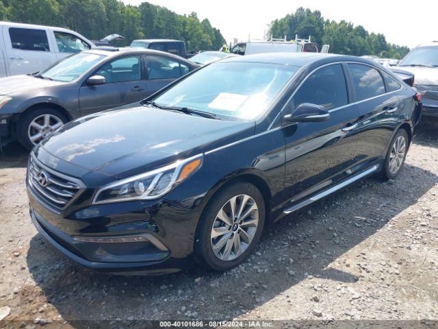 Photo 1 VIN: 5NPE34AF0GH425514 - HYUNDAI SONATA 