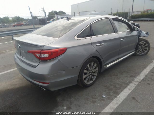 Photo 3 VIN: 5NPE34AF0GH428767 - HYUNDAI SONATA 