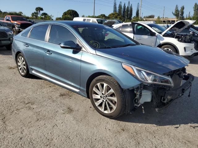 Photo 3 VIN: 5NPE34AF0GH433936 - HYUNDAI SONATA 