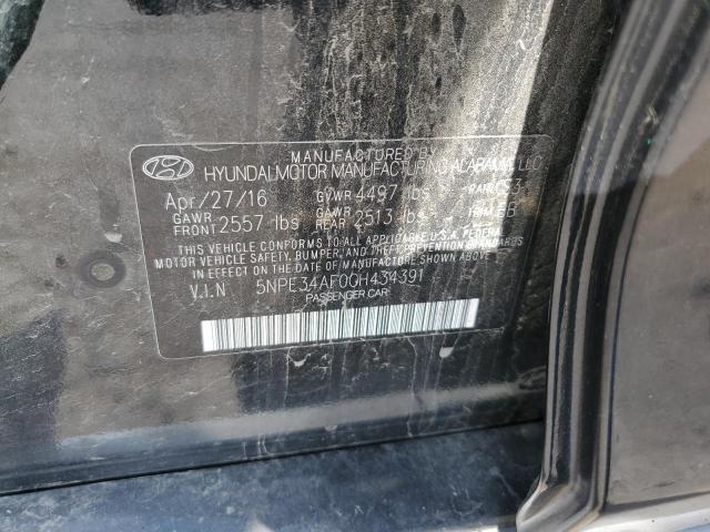 Photo 11 VIN: 5NPE34AF0GH434391 - HYUNDAI SONATA SPO 