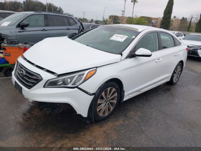 Photo 1 VIN: 5NPE34AF0HH437745 - HYUNDAI SONATA 