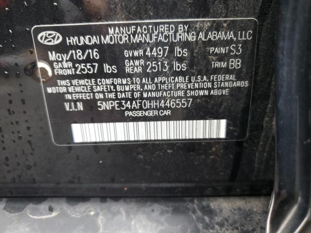 Photo 11 VIN: 5NPE34AF0HH446557 - HYUNDAI SONATA SPO 