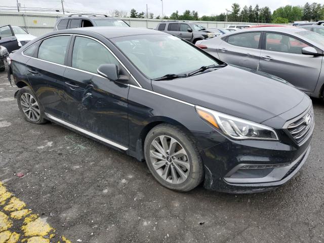 Photo 3 VIN: 5NPE34AF0HH446557 - HYUNDAI SONATA SPO 