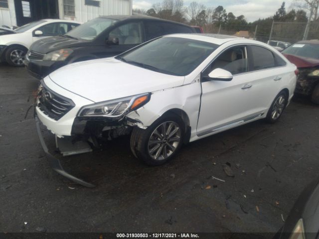 Photo 1 VIN: 5NPE34AF0HH455212 - HYUNDAI SONATA 