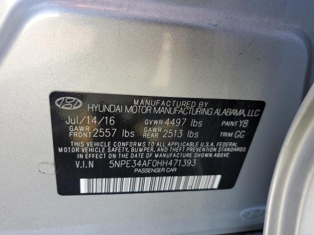 Photo 11 VIN: 5NPE34AF0HH471393 - HYUNDAI SONATA SPO 