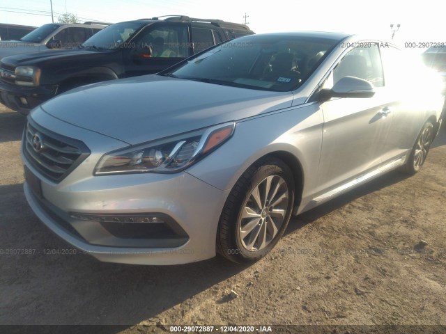 Photo 1 VIN: 5NPE34AF0HH471409 - HYUNDAI SONATA 