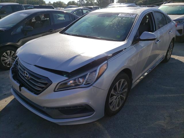 Photo 1 VIN: 5NPE34AF0HH476044 - HYUNDAI SONATA SPO 