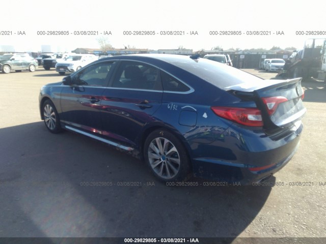 Photo 2 VIN: 5NPE34AF0HH477629 - HYUNDAI SONATA 