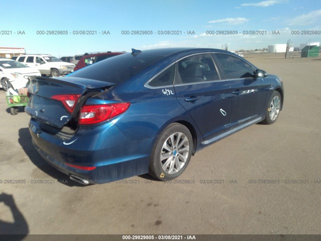 Photo 3 VIN: 5NPE34AF0HH477629 - HYUNDAI SONATA 