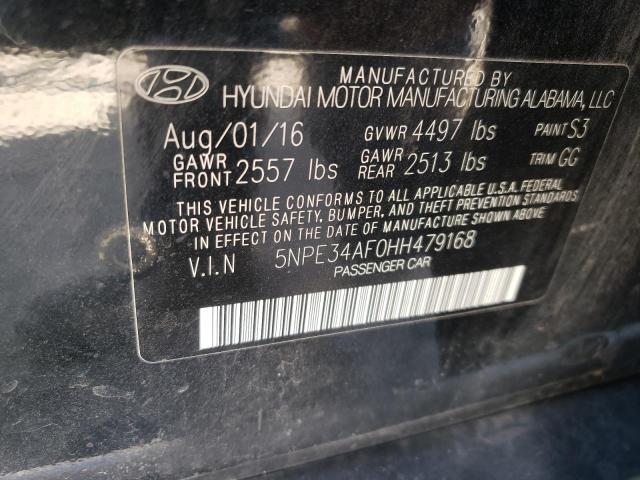 Photo 9 VIN: 5NPE34AF0HH479168 - HYUNDAI SONATA SPO 