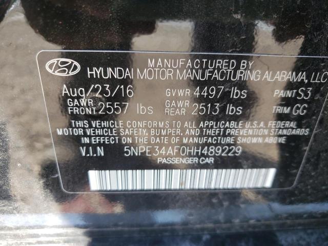 Photo 9 VIN: 5NPE34AF0HH489229 - HYUNDAI SONATA SPO 