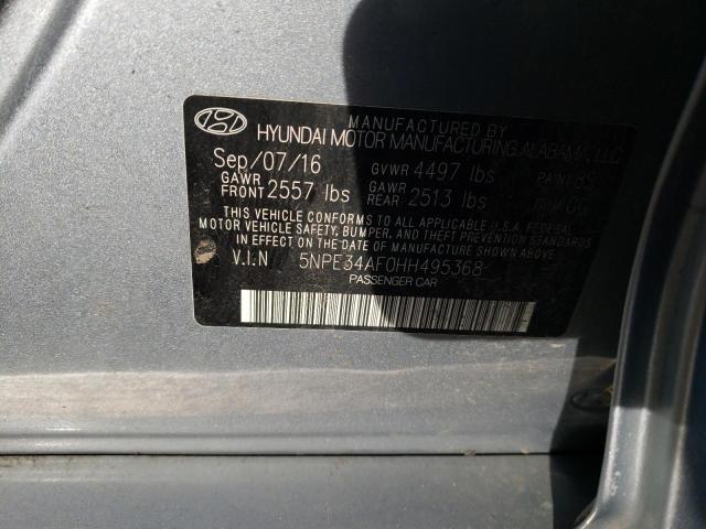 Photo 11 VIN: 5NPE34AF0HH495368 - HYUNDAI SONATA SPO 