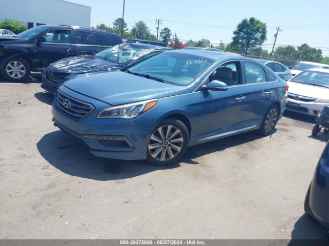 Photo 1 VIN: 5NPE34AF0HH498111 - HYUNDAI SONATA 