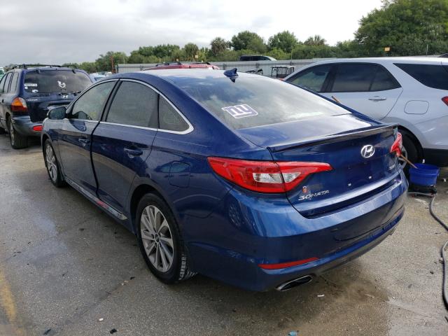 Photo 2 VIN: 5NPE34AF0HH499551 - HYUNDAI SONATA 