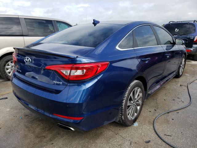 Photo 3 VIN: 5NPE34AF0HH499551 - HYUNDAI SONATA 